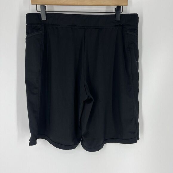 Hylete Shorts Size Large Mens Black Above Knee Workout Training Running Gym - Picture 6 of 9